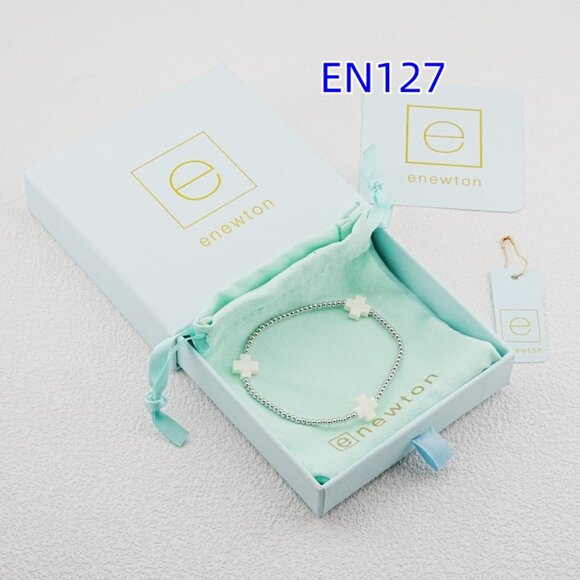 Enewton Gold Bead Cross Bracelet - Picture 4 of 4